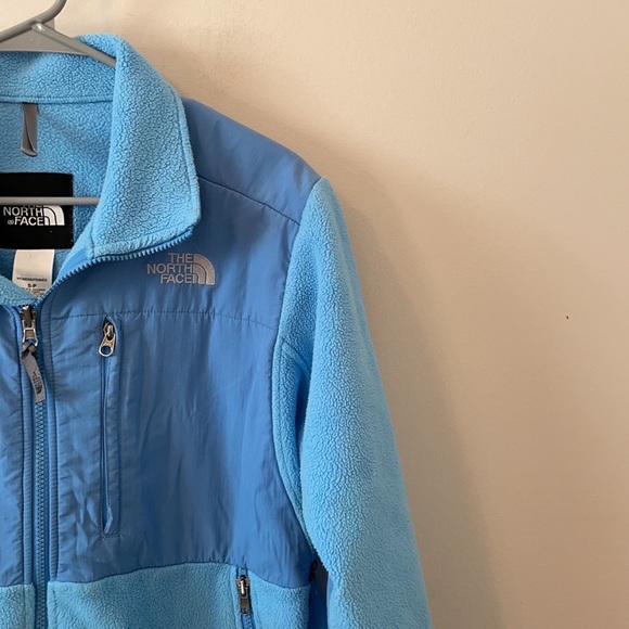 The North Face Blue Fleece Jacket- Size S - Picture 3 of 7